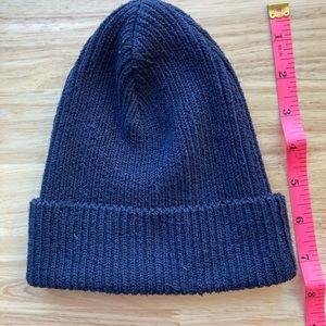 United By Blue Winter Hat Navy Knit